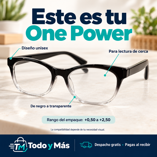 Lentes OnePower - Tecnología Enfoque Automático
