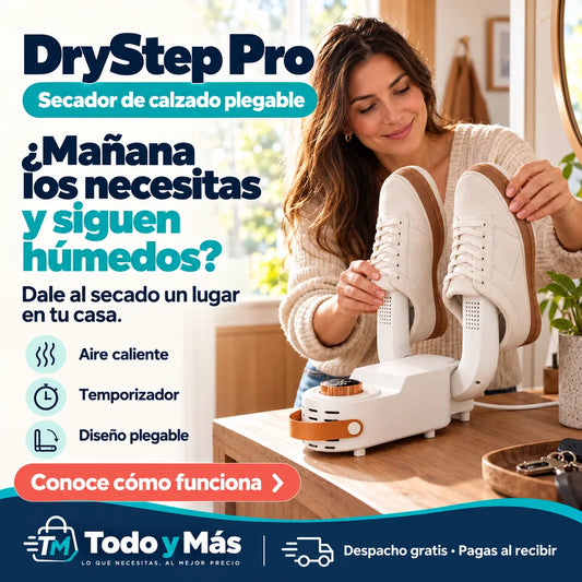 DryStep Pro – Secador de Calzado Plegable