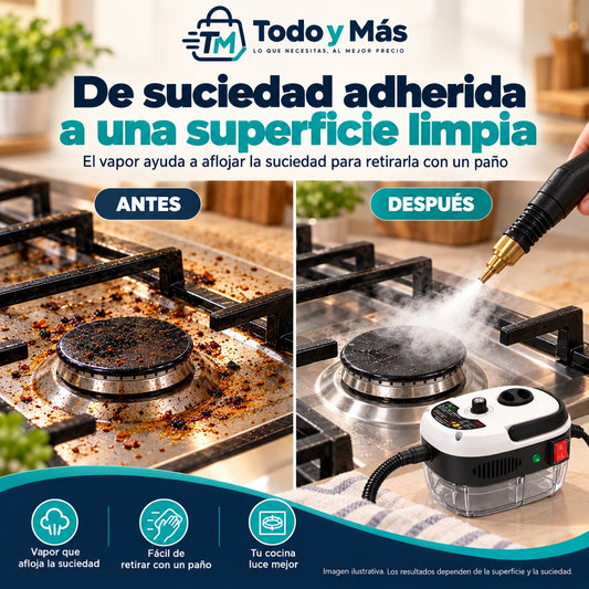 Limpiador a Vapor Portátil