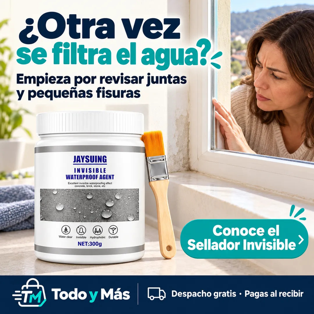 Sellador Invisible - Impermeabilizante Transparente