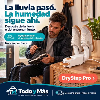 DryStep Pro – Secador de Calzado Plegable