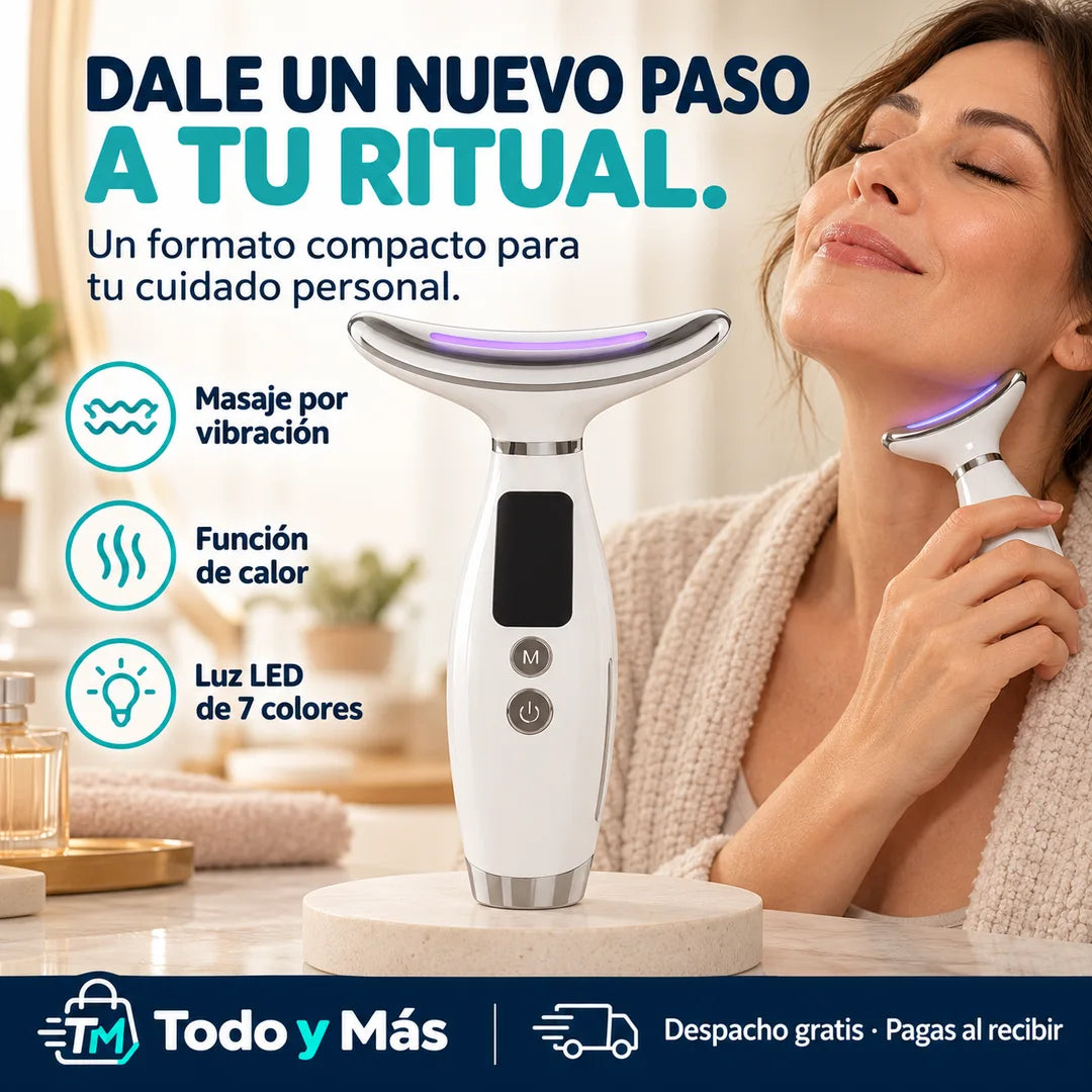 Masajeador Facial LED