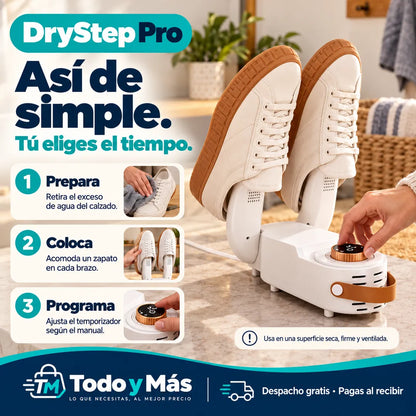 DryStep Pro – Secador de Calzado Plegable
