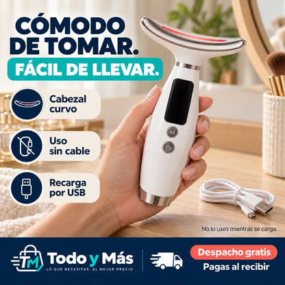 Masajeador Facial LED