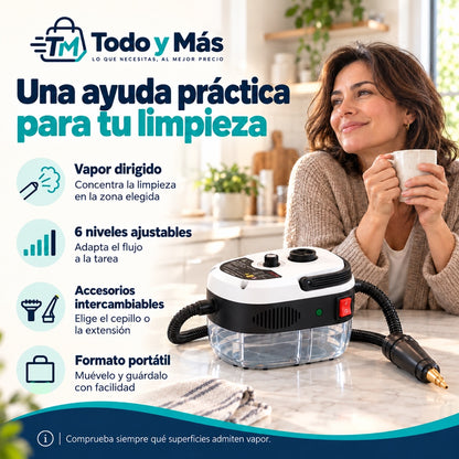 Limpiador a Vapor Portátil