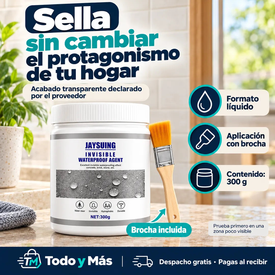 Sellador Invisible - Impermeabilizante Transparente