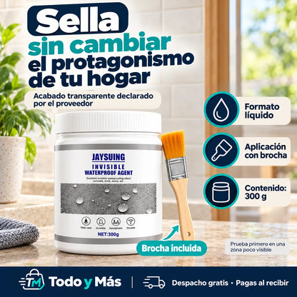 Sellador Invisible - Impermeabilizante Transparente