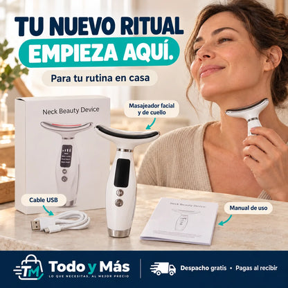 Masajeador Facial LED
