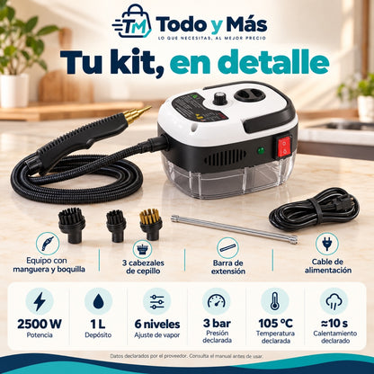 Limpiador a Vapor Portátil