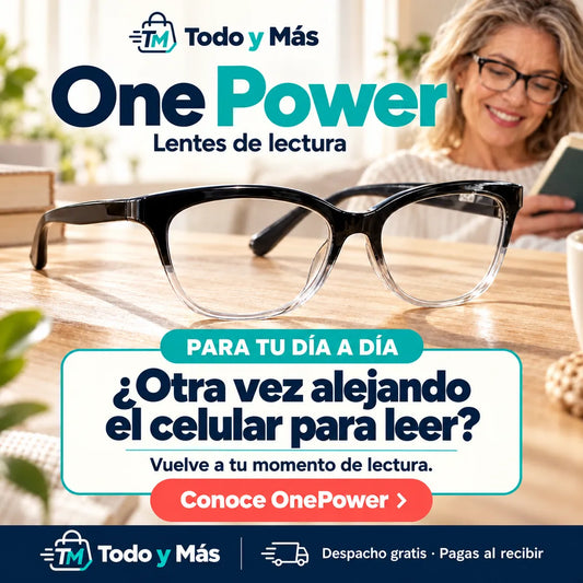 Lentes OnePower - Tecnología Enfoque Automático