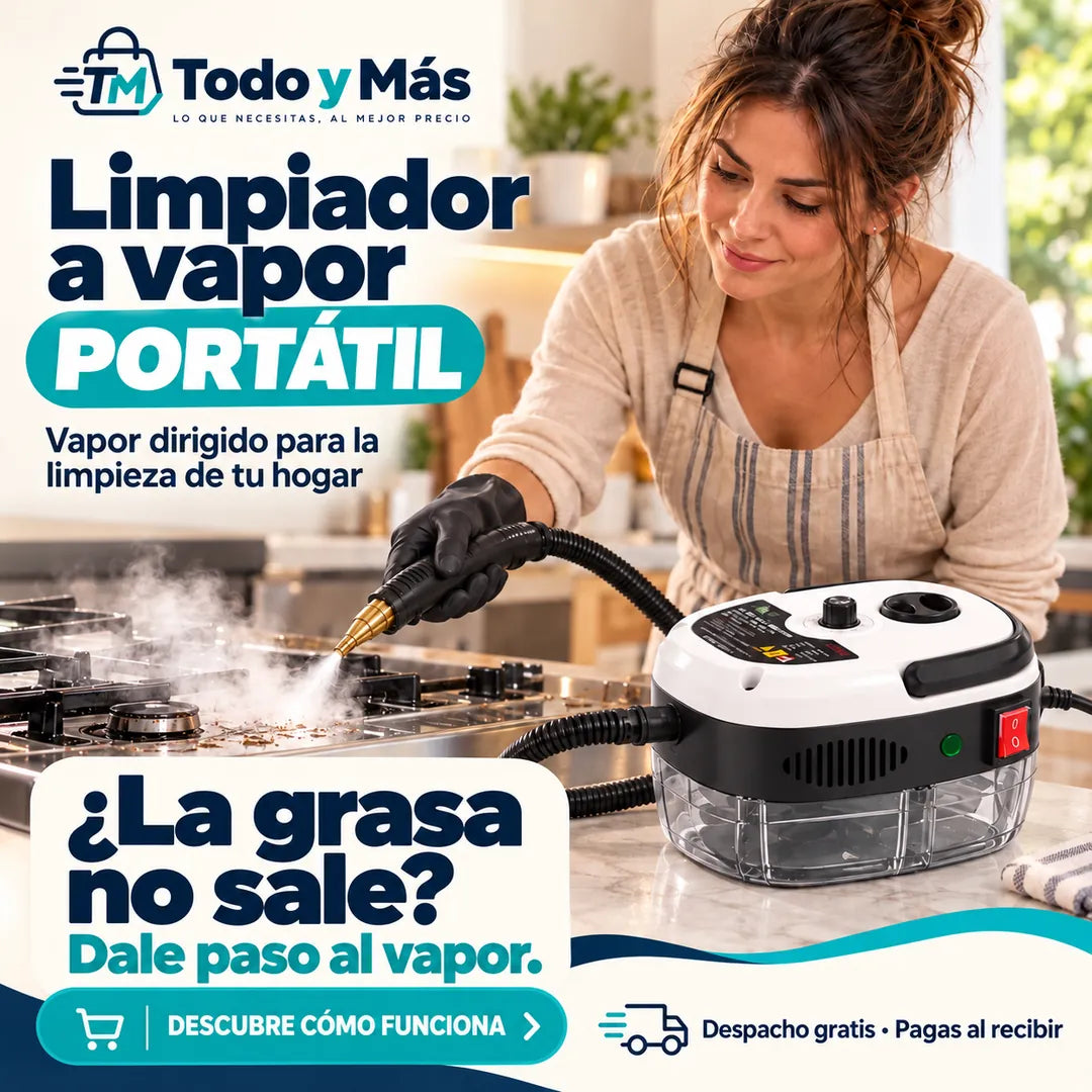 Limpiador a Vapor Portátil