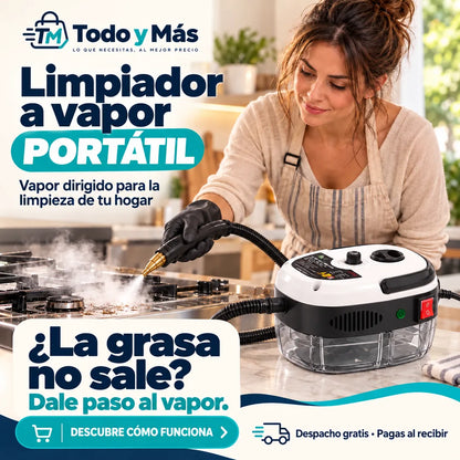 Limpiador a Vapor Portátil