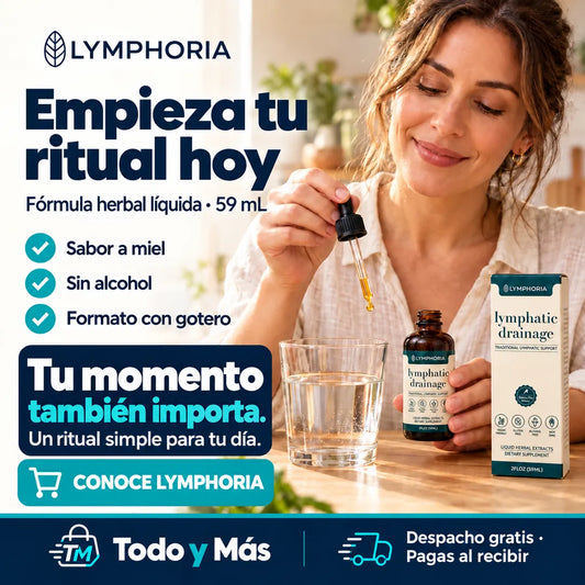Gotas Lymphoria Drenaje Linfático x 59 ml – Equilibrio y Bienestar